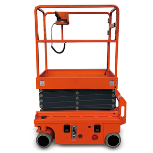 Elevador de tijera Eléctrico Autopropulsado 2-13,8 M 320KG Plataforma de trabajo aéreo segura y confiable para almacén y edificios limpios - Product Image 3