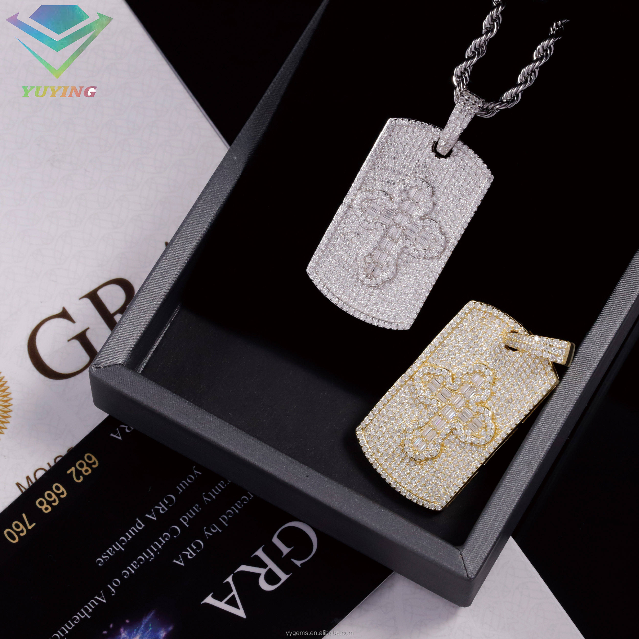 White with free rope chain