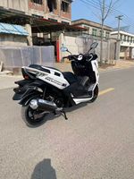 Scooter moto Majestic T8 150CC à refroidissement par air, 4 temps, avec freins à disque doubles, éclairage LED, tableau de bord LCD, siège confortable