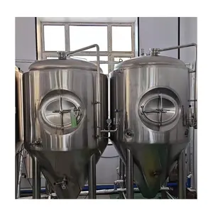 Processamento de tanques de fermentação antigos e ecológicos de baixo preço, equipamentos de fermentação de segunda mão, tanques de fermentação