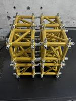 Connecteur d'angle six voies certifié TUV pour treillis de scène en aluminium, accessoire de treillis à embout, pour treillis triangulaire et carré