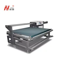 Machine d'emballage de matelas en mousse plastique semi-automatique NG-06R, entraînement pneumatique, vitesse d'emballage élevée, facile à utiliser, PLC