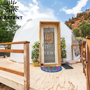 Tenda a Cupola 8M Casa Bolla Gonfiabile Tende Geometriche per Picnic Glamping Hotel Geodome Geodesico UAE Eco Osservazione delle Stelle - Product Image 1