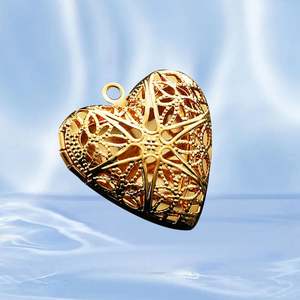 Vente flash - Pendentif avec logo gravé sur mesure, design vintage, collier en métal artisanal - Product Image 2