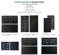 Yüksek Kaliteli RGB Tam Renkli SMD P2.5 LED Ekran Panel Modülü 320x160mm 800CD Parlaklık 2 Yıl Garantili İç Mekan Kullanımı