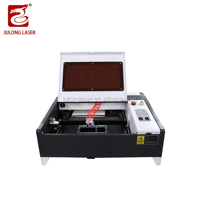 Agent price Julong factory 40w/50w small 4040 ruida/M2 co2 laser engraving machine for Acrylic MDF Wood