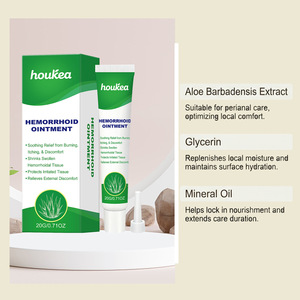 Crème Houkea <span class=keywords><strong>pour</strong></span> les hémorroïdes internes et externes mixtes, soulageant les démangeaisons anales, la douleur rectale, les saignements et les protubérances. - Product Image 5
