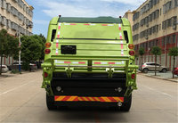 Camion compacteur de déchets 12000L Euro 6 à haut rapport de compression 4x2 pour la gestion des déchets résidentiels urbains