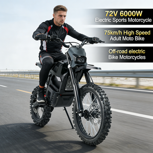 Vélo Électrique Tout-Terrain Haute Vitesse pour Adolescents, Moto de Course Tout-Terrain Rapide, Vélo Électrique Rapide pour Enfants, Disponible depuis l'Entrepôt Américain - Product Image 2