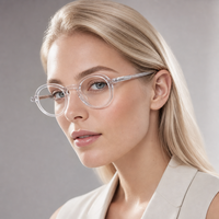 Lunettes en acétate de luxe de créateur classique Mazzucchelli à monture colorée pour femmes fabriquées en Chine