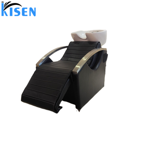 Kisen Stations de lavage pour salon de coiffure, avec bac à shampoing, fauteuil de lavage et chaises, pour fabricants de mobilier de salon - Product Image 6