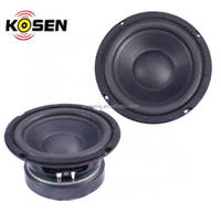 Subwoofer professionnel à cône en papier 6.5 "100W dans les prix de fabrication bon marché