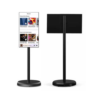 Monitor LCD Portatile Smart <span class=keywords><strong>TV</strong></span> da 21,5 Pollici con Supporto da Pavimento, Display Digitale Ultra Sottile <span class=keywords><strong>All</strong></span>-<span class=keywords><strong>in</strong></span>-<span class=keywords><strong>One</strong></span> - Product Image 1