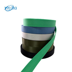 Sangle élastique en jacquard de <span class=keywords><strong>nylon</strong></span> recyclé brodée sur mesure Xinda, haute ténacité, largeur de 10 à 50 mm, sangle colorée pour sacs et vêtements - Product Image 5