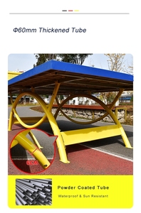 Mesa <span class=keywords><strong>de</strong></span> <span class=keywords><strong>Ping</strong></span>-<span class=keywords><strong>Pong</strong></span> para Exteriores, Resistente al Agua, Venta Directa <span class=keywords><strong>de</strong></span> Fábrica al Por Mayor - Product Image 4