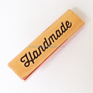 Handmade <strong>Script</strong> Style Metal Bag Label With Feet <strong>Supplier</strong> Hardware Accessories - Product Image 5