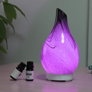 Diffuseur d'arômes en verre Nagomi 100 ml à ultrasons avec lumière LED pour la maison, la chambre à coucher, le salon - Product Image 3