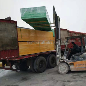 Résistant à la corrosion en plastique renforcé par fibre de verre discordante moulé par FRP de haute résistance isolé - Product Image 6