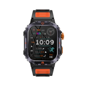 2026 Outdoor Smart <b>Watch</b> <b>with</b> 2.0 Inch HD Screen Deep Waterproof Flash UV Light Compass Sleep Tracker Sport Square TFT Display - Product Image 5