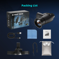 Monoculaire numérique OEM/ODM GD Mini 4K à vision nocturne infrarouge avec zoom numérique, enregistrement vidéo longue portée IR pour la chasse