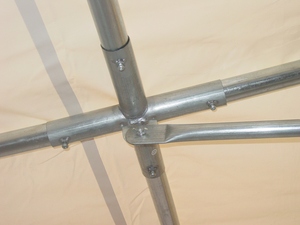 Tente de réception robuste en PVC 500 g/m², résistante au feu, pour mariages et événements, avec structure en acier galvanisé et tubes de 38 mm, <span class=keywords><strong>prix</strong></span> usine - Product Image 6