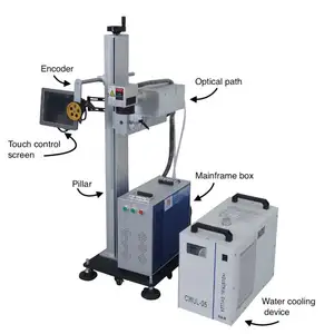 Máquina de marcação a laser UV para mesa 3W 5W para caneca de cerveja com botões de cerâmica e plástico