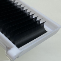 16 rangées plateaux de cils 0.03 0.05 0.07 méga volume extension de cils 5-25mm vente en gros doux mat noir extension de cils