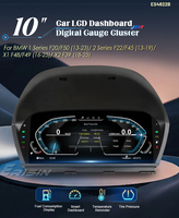 Tableau de bord LCD pour voiture Erisin ES4822B 12,3 pouces pour BMW Série 1 F20/F50 Série 2 F22/F45 X1 F48/F49 X2 F39, affichage numérique HD