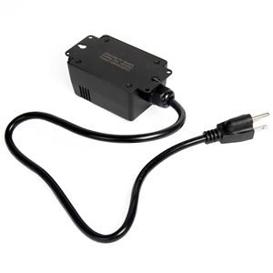 Mattschwarz 16A Küchen abfallent sorger Einzel auslass 16AWG Kabel oben Luft druckknopf Drucksc halter für die Müll entsorgung - Product Image 4