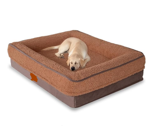 Colchón plegable con forma de memoria doble de fábrica OEM, colchón triple portátil, colchón antideslizante para acampar, cama para perros invitados - Product Image 1