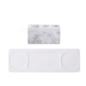 Support de brosse à dents en diatomite 30x10cm, étagère rectangulaire absorbante pour salle de bain, idéal pour hôtels et maisons d'hôtes - Product Image 3