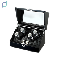 Boîte à remontoir de luxe pour montres de luxe, conception anti-magnétique, moteur silencieux, rotation automatique pour montres mécaniques