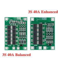 Chargeur de batterie Li-ion 3S 40A, module de cellule Lipo, carte PCB BMS avec protection de circuit pour perceuse moteur 12,6V et équilibrage