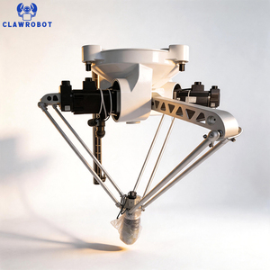 Robot Delta CLAWROBOT de 4 Ejes y 3 kg para Línea de Producción Automatizada, Cinta Transportadora de Alta Velocidad para Clasificación, Recolección y Empaquetado - Product Image 1