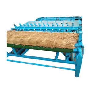 wheat straw knitting machine/ Straw mat weaving maker/ Straw mattress braiding machine