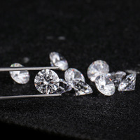 Vente en gros IGI Diamants synthétiques ronds et taille brillante en vrac Créés en laboratoire Blancs HPHT CVD Cultivés en laboratoire Excellent prix