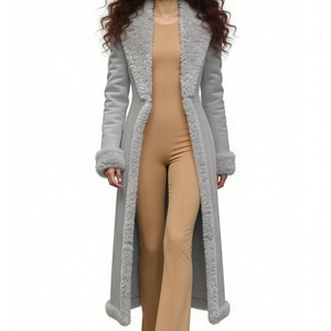 Abrigo de Invierno Grueso para Mujer, Largo, Cálido y a la Moda - Product Image 2