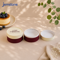 Emballage en tube de papier kraft pour gâteau, personnalisé avec logo, de luxe, recyclable, de qualité alimentaire, résistant au four, pour cheesecake et biscuits