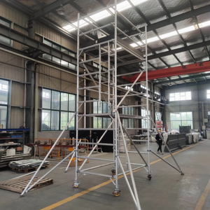 Hot <b>Sale</b> Heavy-Duty Ringlock Scaffold System <b>Planked</b> Walkway Ladders & <b>Scaffoldings</b> - Product Image 1