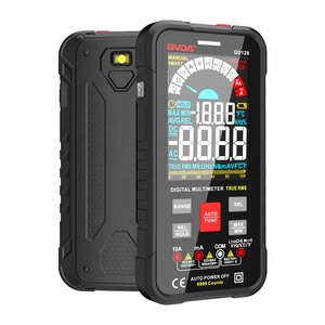 GVDA GD128 multímetro <span class=keywords><strong>Digital</strong></span> profesional <span class=keywords><strong>9999</strong></span> cuentas multímetro inteligente medidor de condensador medidor de voltios ohmímetro probador de rango automático - Product Image 1