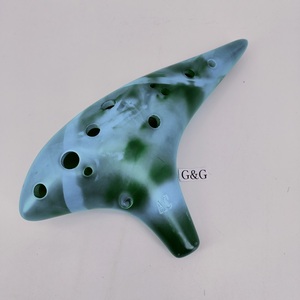 Vente en gros Instrument de musique populaire Jeu jouet 12 trous <span class=keywords><strong>Zelda</strong></span> <span class=keywords><strong>Ocarina</strong></span> avec boîte colorée - Product Image 2