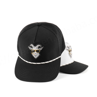 Casquette de golf unisexe à 5 panneaux avec logo personnalisé en PVC 3D, découpe laser, perforations, imperméable, Oxford 100% polyester, sport, baseball
