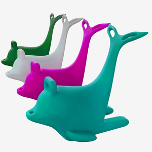 Aides à la patinage sur glace portables pour enfants, modèles Pingouin et Dauphin, pour un divertissement partagé et des activités parent-enfant, avec poussoir d'entraînement - Product Image 4