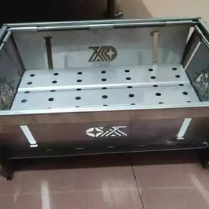 Custom Outdoor <strong>Mini</strong> Barbecue <strong>Grill</strong> Oven Portable Style Homemade Camping Folding <strong>Charcoal</strong> Bbq <strong>Grills</strong> - Product Image 2