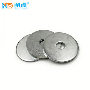 Rondelle double à dents internes galvanisée, à verrouillage automatique, à pas variable, de grande taille, fabrication OEM/ODM en Chine - Product Image 1