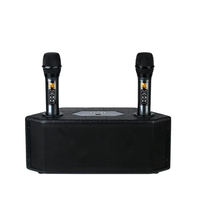Altavoz de Karaoke Activo Portátil con Función DSP, Micrófono Inalámbrico UHF, Conexión BT para Teléfono, Construcción Metálica