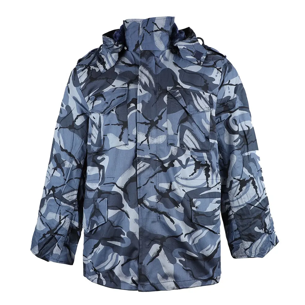 KMS OEM Wholesale Vintage Polar Fleece Tactical Waterproof Fleece Uniform Tactical M65 Jacket For Men Winter
