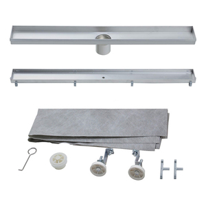 CE Certification 316 Linear <strong>Shower</strong> Drain Linear <strong>Shower</strong> Drain <strong>Hair</strong> <strong>Catcher</strong> 304 Stainless Steel Floor Waste - Product Image 2