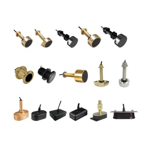 50/200KHz 600W thép không gỉ công cụ tìm cá đầu dò siêu âm thuyền cảm biến Sonar - Product Image 6