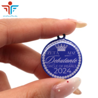 Breloques en argent Sterling, 100 pièces, Puzzle coloré, pendentif en perle émaillé